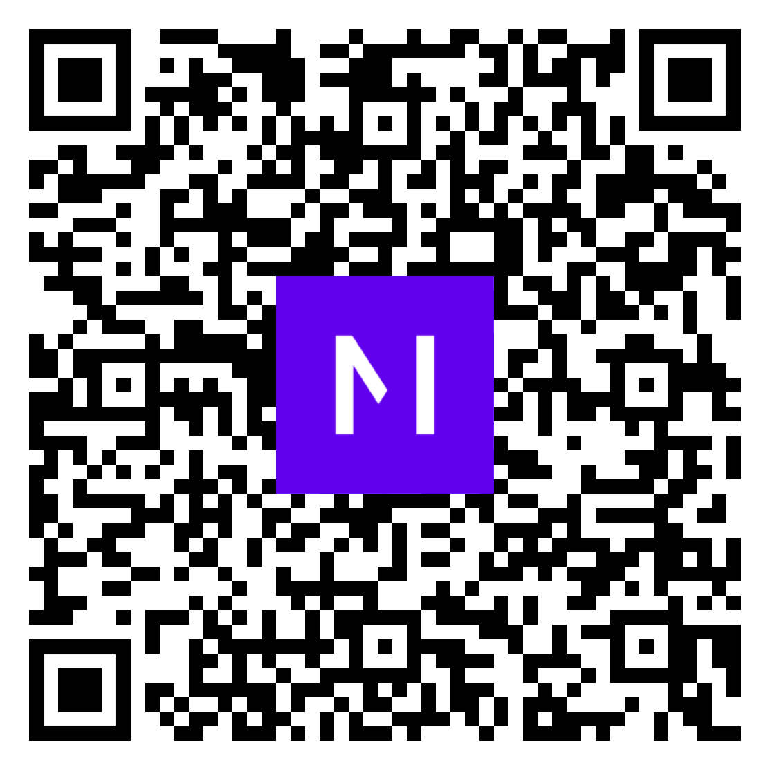 A qr code to download and install Lynx explorer